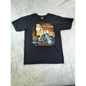 Harley Davidson Shirt Medium  Black graphic t-shirt Tifton GA tee